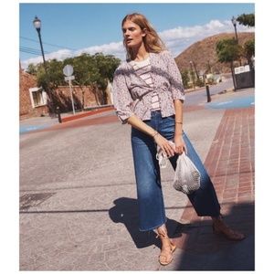 Madewell | Wide-Leg Crop Jeans, Frida Wash